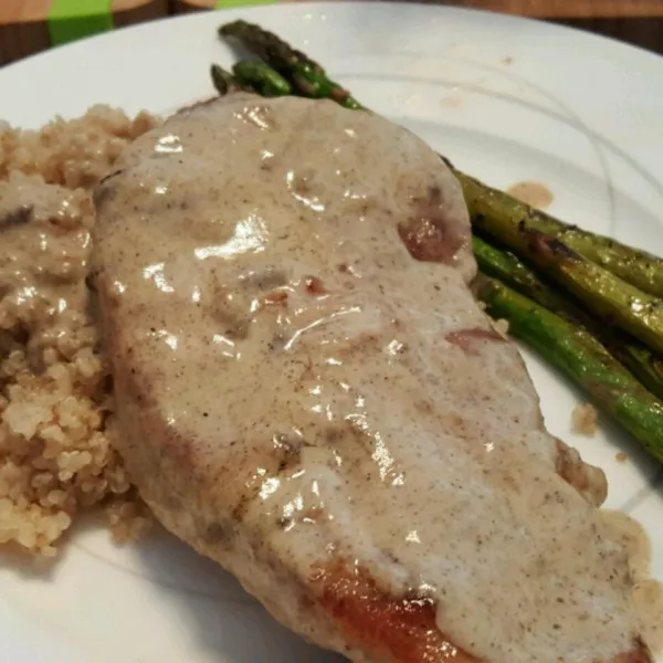 receta Scaloppini De Cerdo Con Crema De Mostaza