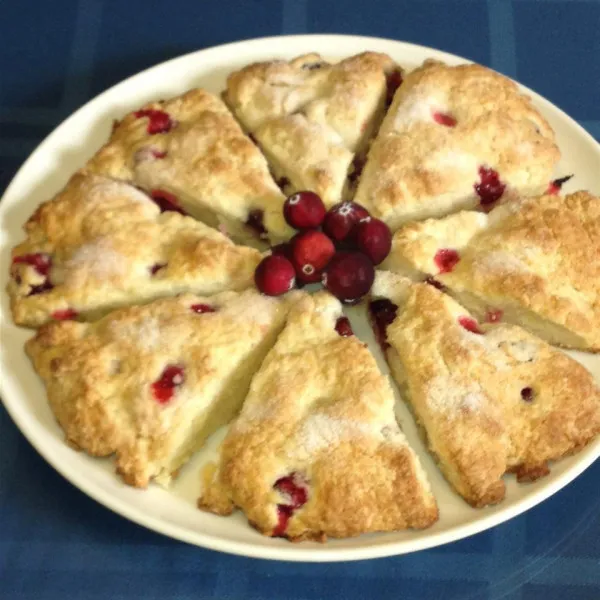 receta Scones Celestiales De Arándanos