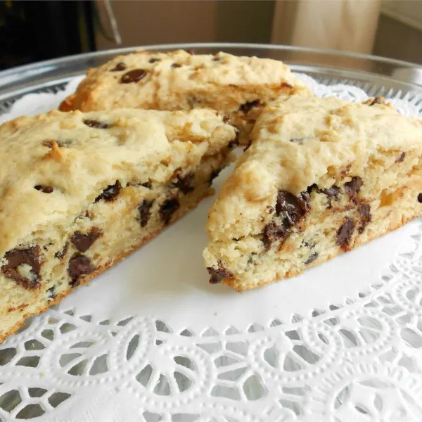 recetas Scones Con Chispas De Chocolate Y Avellanas