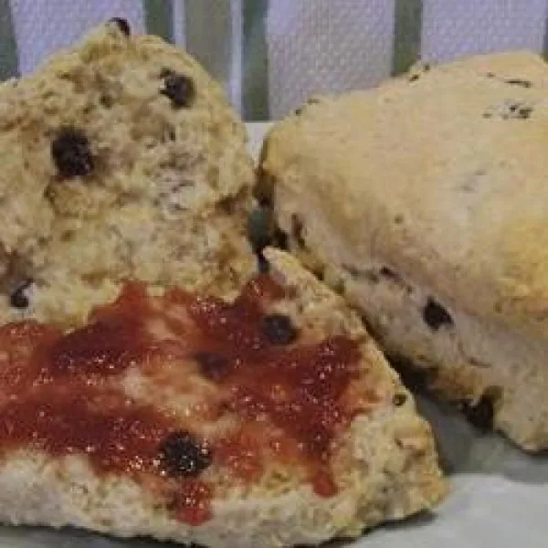 recetas Scones De Avena Y Grosellas