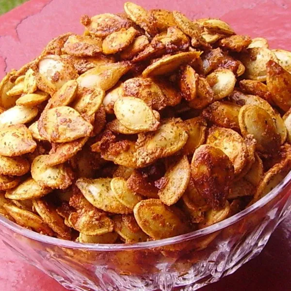 przepisy Pieczone pestki dyni