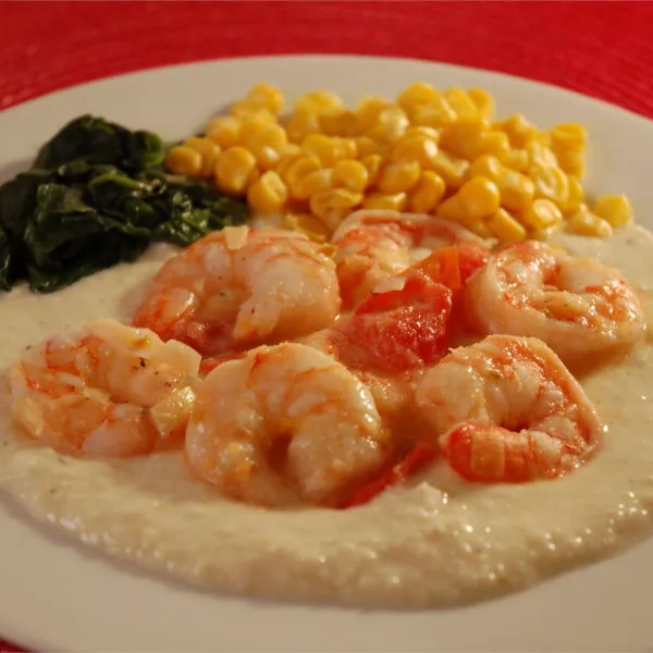 przepisy Lowcountry Shrimp & Cheese Grits
