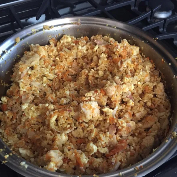 receta Sin Arroz, Arroz Frito Con Pollo