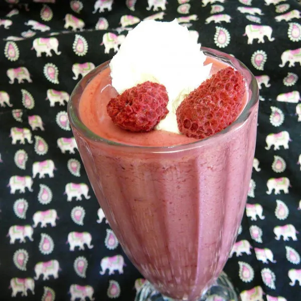 receta Smoothie Framboise-JO-Banane