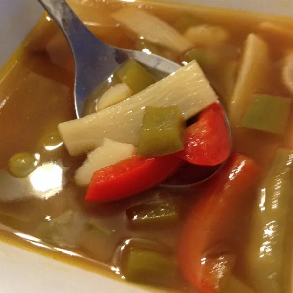 Przepis Słodko-Kwaśna Zupa Z Tofu