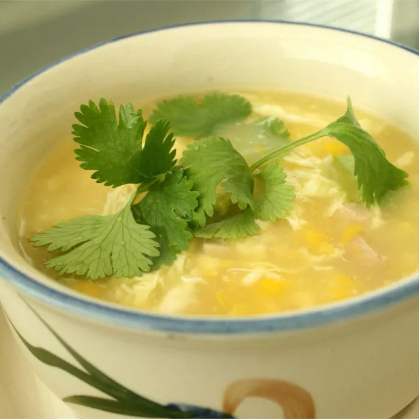 receta Sopa Aterciopelada De Maíz Y Pollo