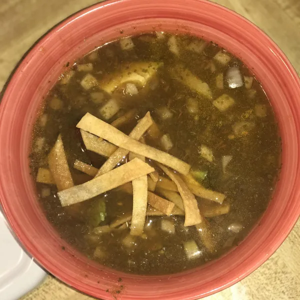 recetas Sopa Azteca
