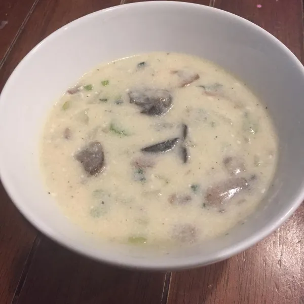 receta Sopa Cremosa De Caracoles