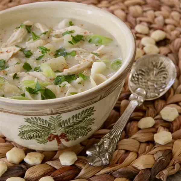 receta Soupe crémeuse aux coquillages
