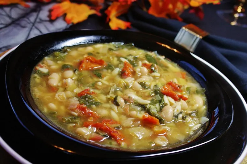 receta Sopa De Acelgas Toscanas Y Frijoles Cannellini