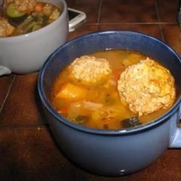 receta Sopa De Albóndigas I