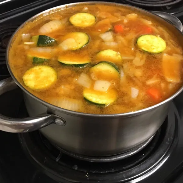 receta Soupe aux boulettes de viande III