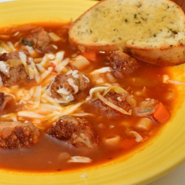 recetas Sopa De Albóndigas