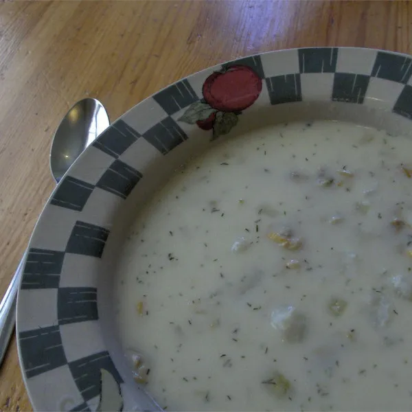 receta Newport Clam Chowder