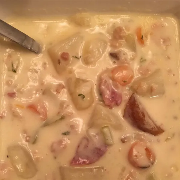 receta Clam Chowder For Mari Lovers