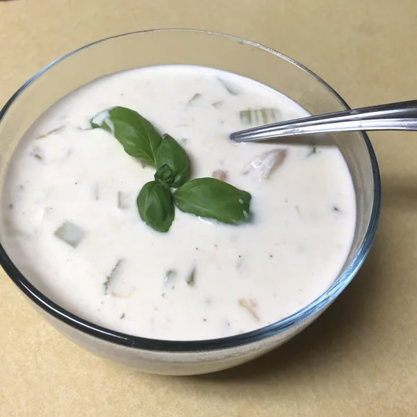 receta Sopa De Almejas Rápida