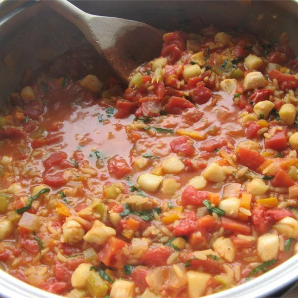 receta Sopa De Arroz Con Tomate
