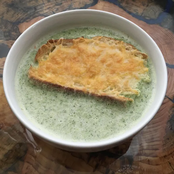 receta Soupe au brocoli