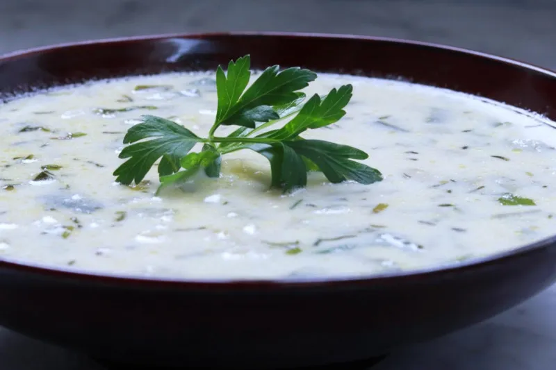 recetas Sopa De Calabacín Con Hierbas