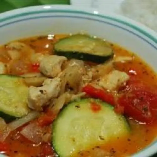 recetas Sopa De Calabacín Y Cerdo