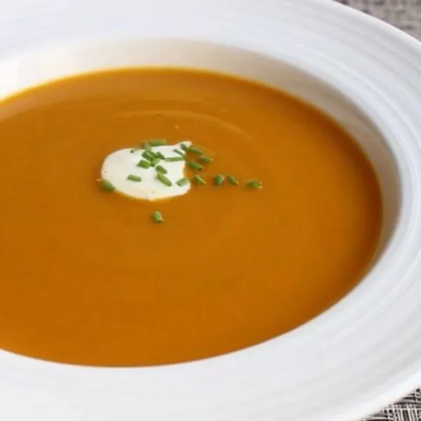 receta Soupe à la courge musquée rôtie du chef John