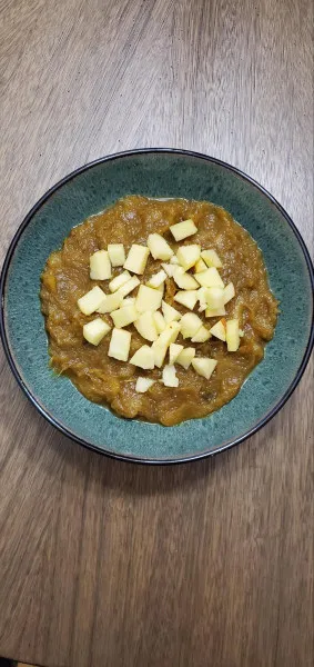 receta Soupe de courge poivrée au cari