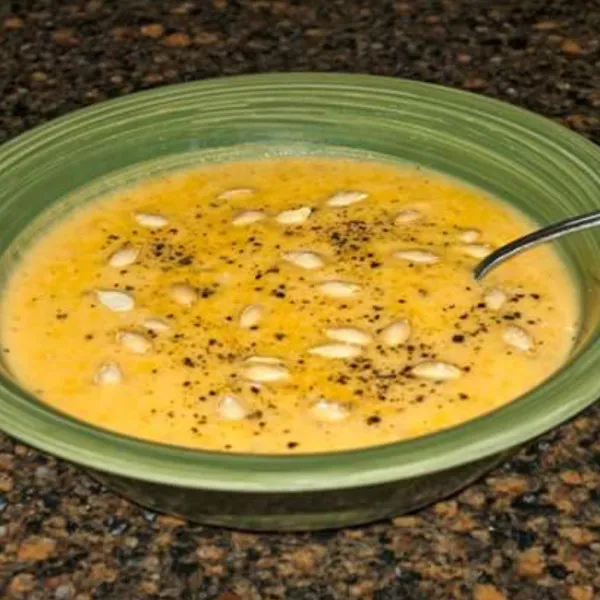 receta Soupe à la courge pomme