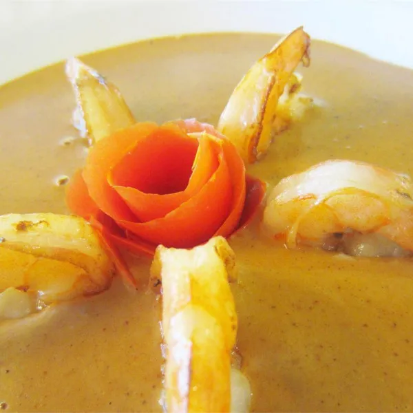 receta Soupe aux crevettes I