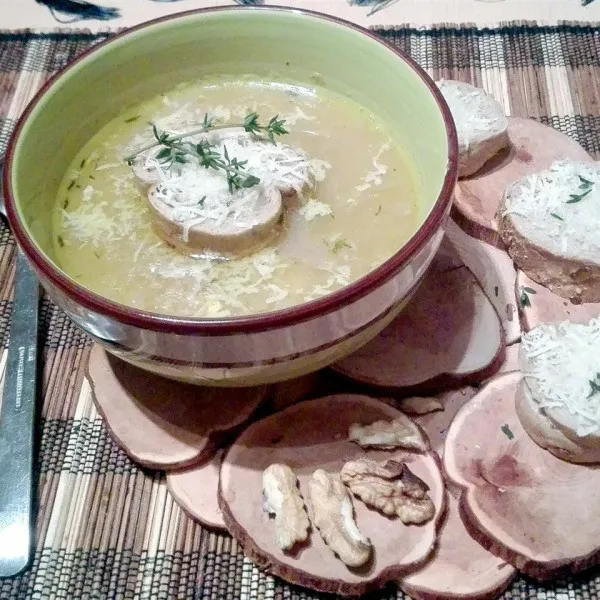 recetas Sopa De Cebolla Dorada