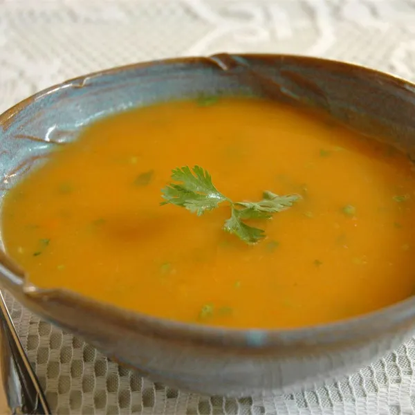 recetas Sopa De Chile Zanahoria Y Cilantro