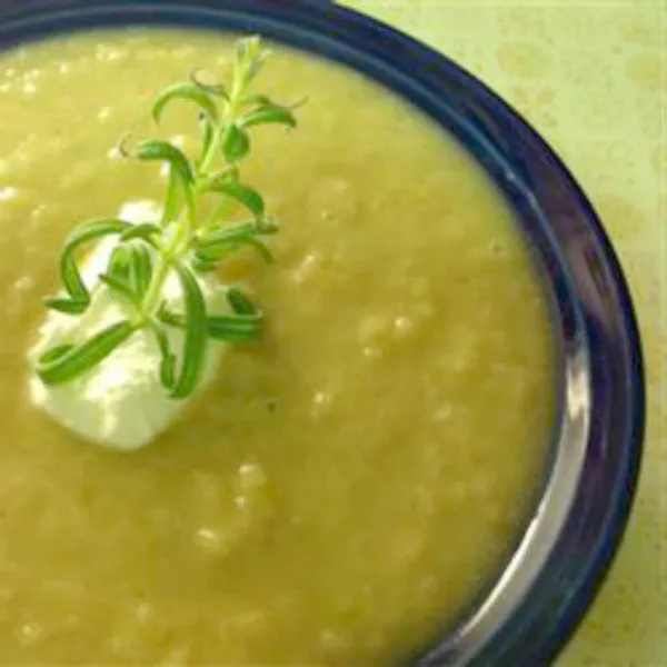 receta Sopa De Chirivía, Pera Y Manzana