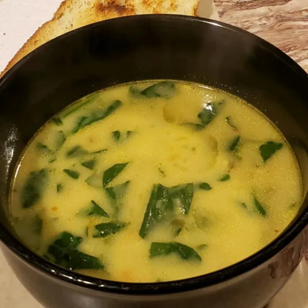receta Sopa De Coco Y Puerros Al Curry