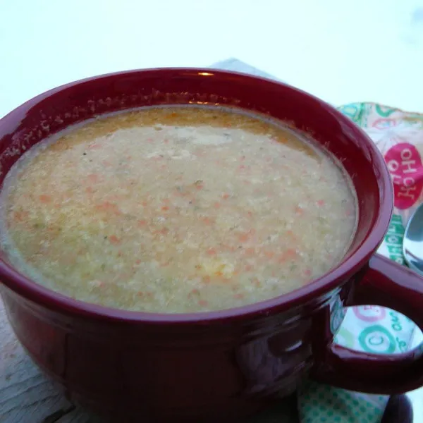 receta Soupe de chou-fleur