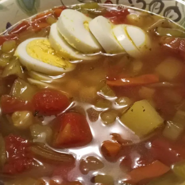receta Sopa De Cuscús