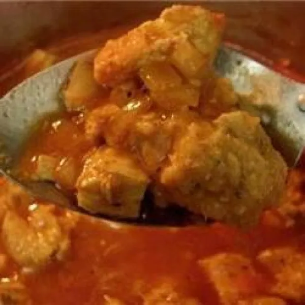receta Soupe de boulettes de poulet tamale