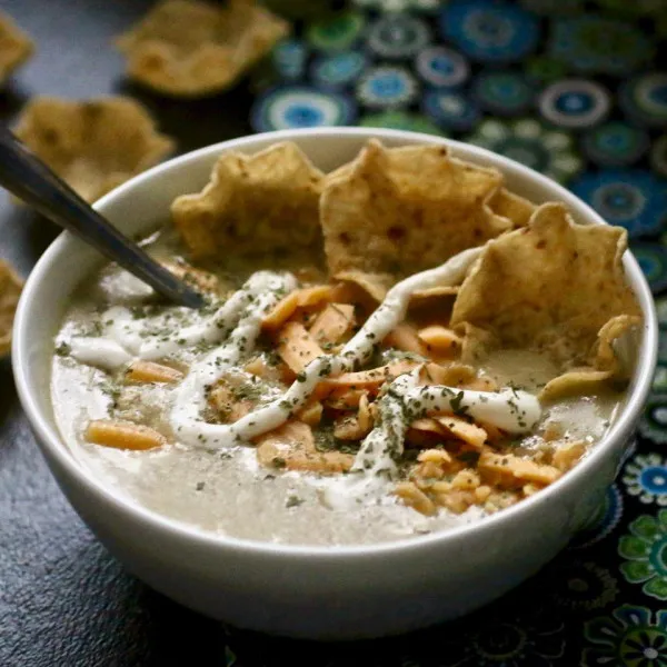 recetas Sopa De Enchilada De Pollo Con Chile Verde