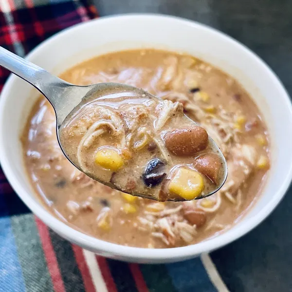 recetas Sopa De Enchilada De Pollo Con Queso Y Olla De Cocción Lenta