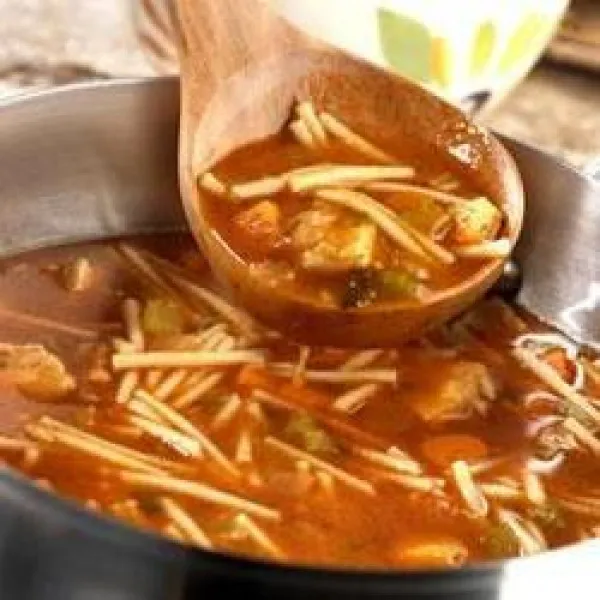 recetas Sopa De Espagueti