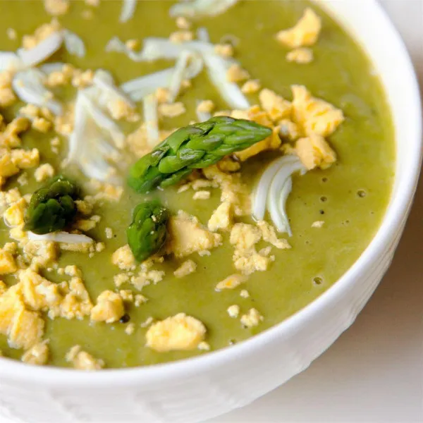 recetas Sopa De Espárragos, Limón Y Menta