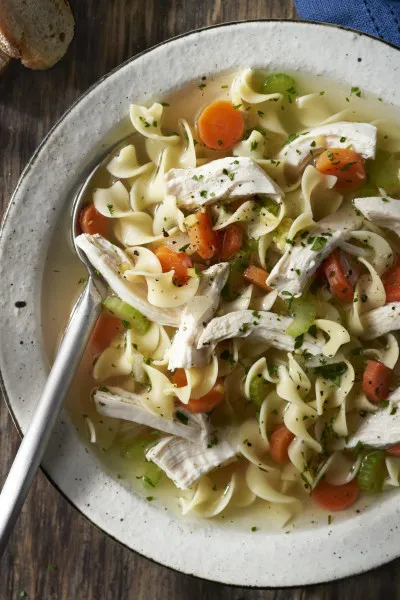 receta Sopa De Fideos Con Pollo Y Limón Y Jengibre