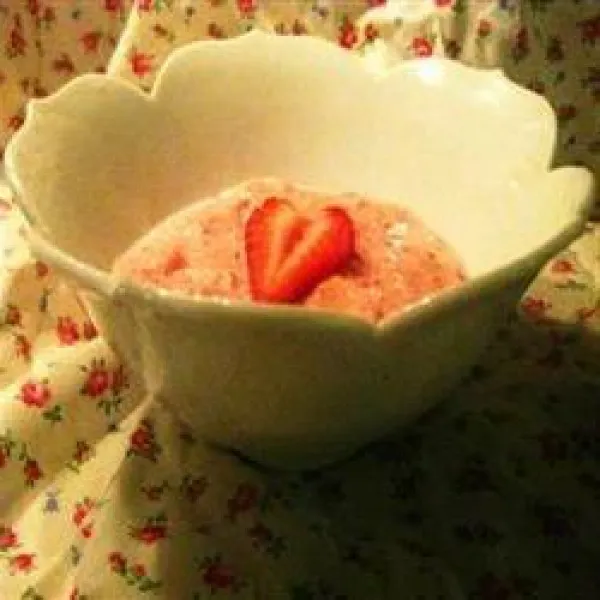 receta Soupe aux fraises III