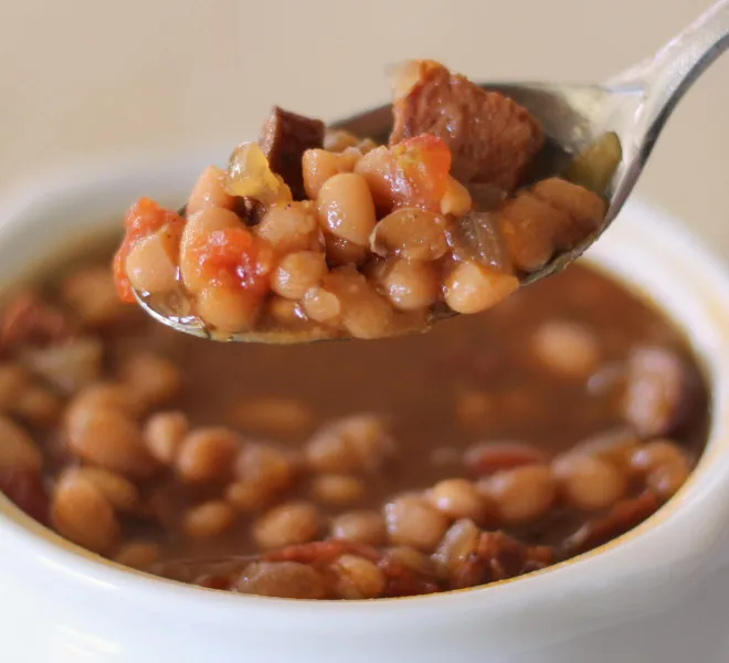 recetas Sopa De Frijoles Blancos I