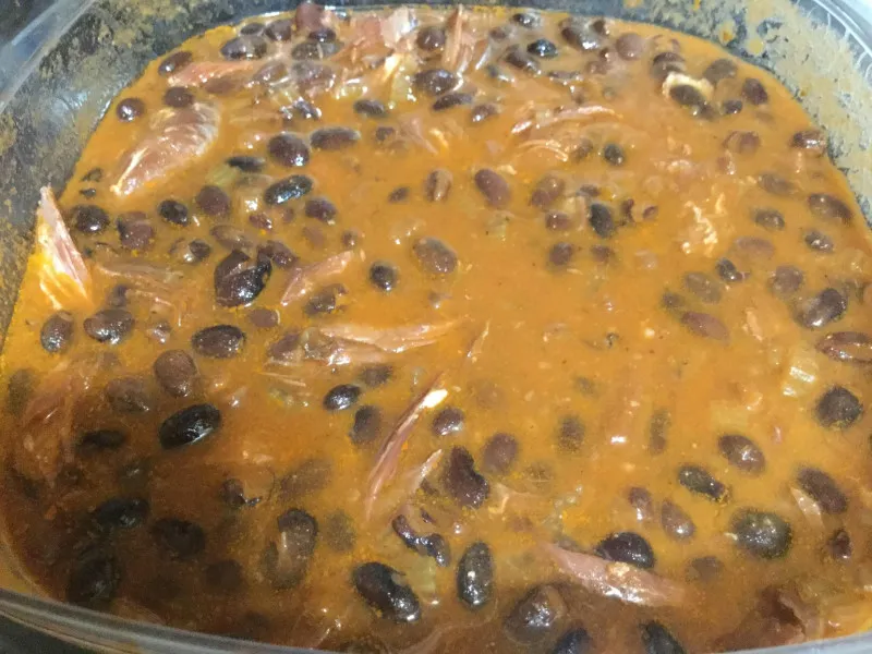 receta Sopa De Frijoles Negros I