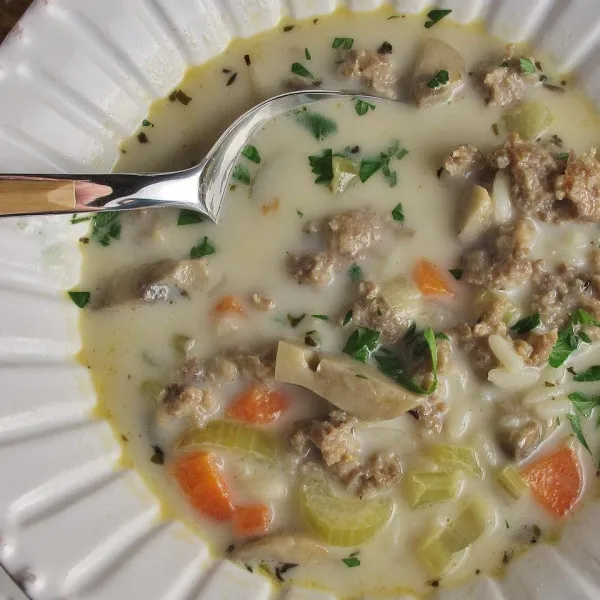 receta Soupe d'hiver à l'italienne