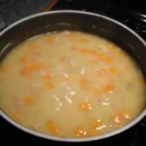 receta Soupe au jambon et aux haricots II
