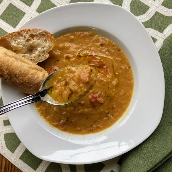recetas Sopa De Lentejas Y Albaricoques