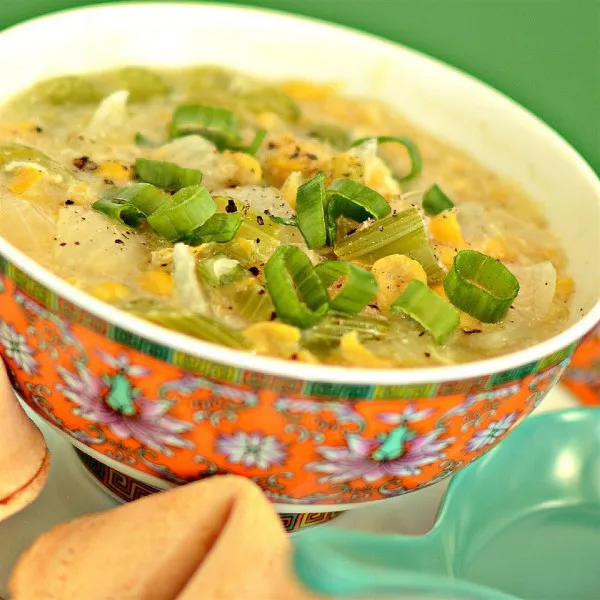 receta Sopa De Maíz China