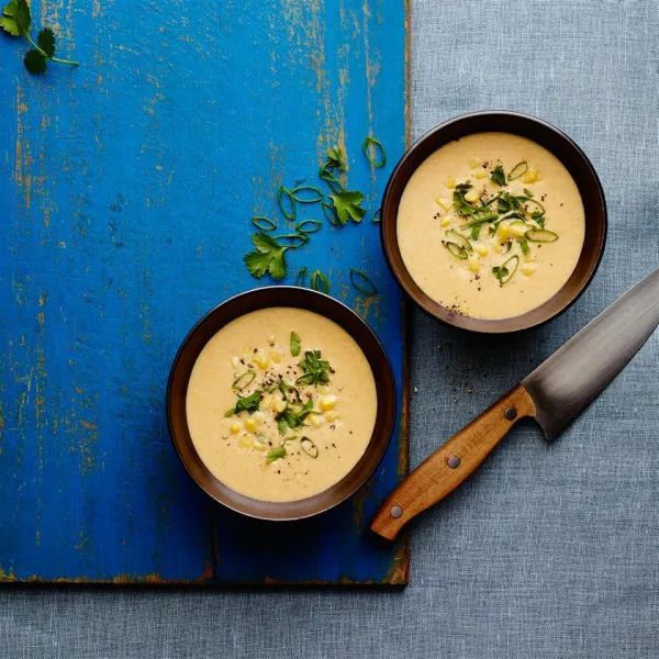 przepisy Chilled Corn Chowder