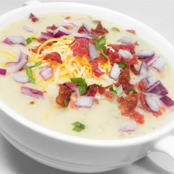 receta Sopa De Papa Hash Brown