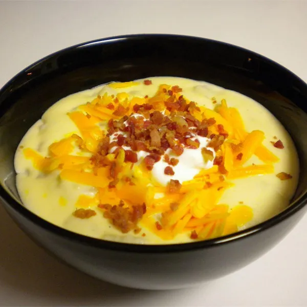 recettes Recettes de soupe à la crème de pommes de terre